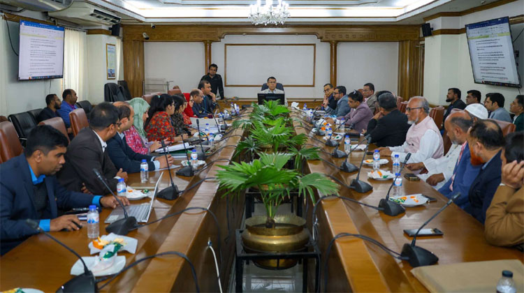  রাজউকের অঞ্চল ৫-ও ৭ এর আবাসিক এলাকায় প্লান- নকশা অনুমোদন বিষয়ে মালিকদের সাথে বৈঠক