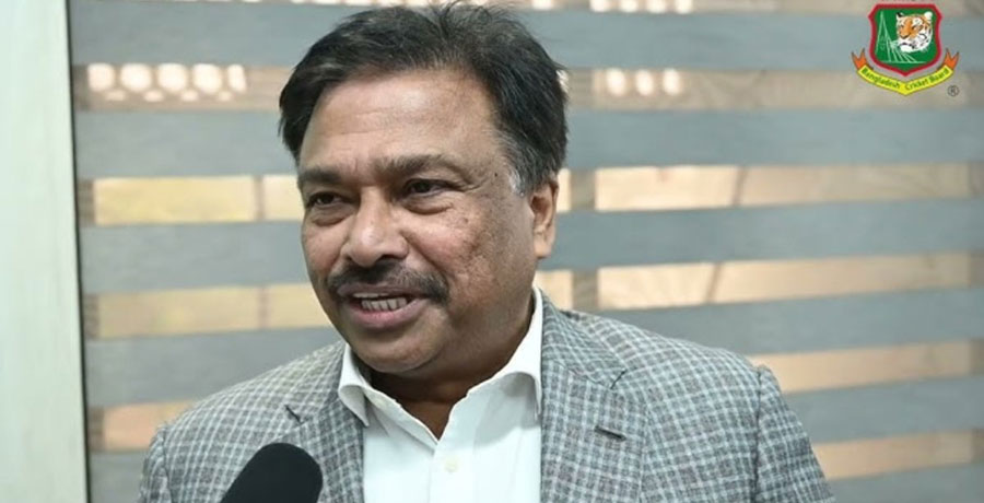 ফ্যাসিস্টদের সঙ্গে সম্পর্কের গুঞ্জন, মুখ খুললেন বিসিবি সভাপতি