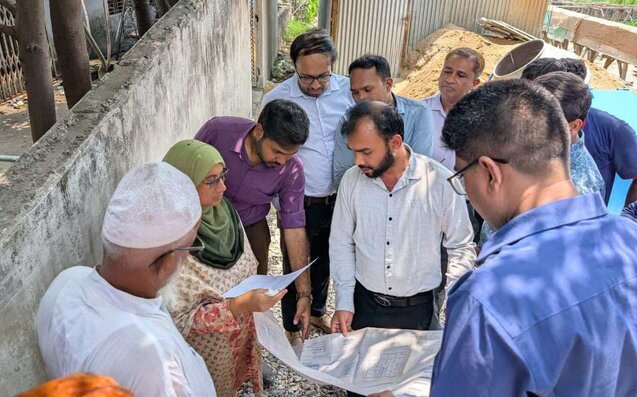  পুরান ঢাকার তাঁতী বাজার ও নারায়নগঞ্জের ফতুল্লারয় রাজউকের মোবাইল কোর্ট 