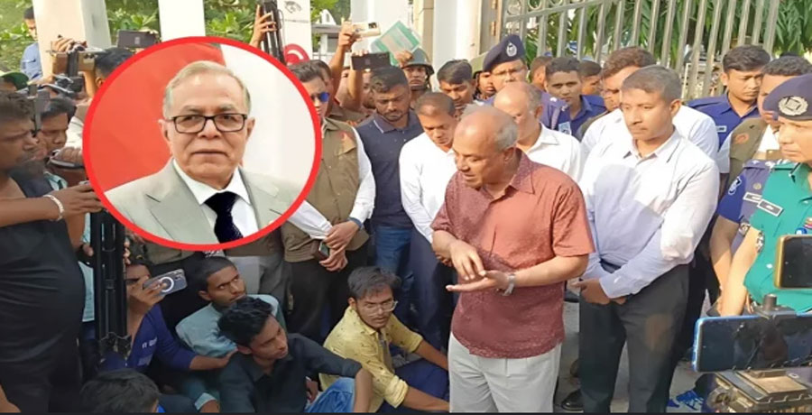 সাবেক রাষ্ট্রপতির দেশত্যাগে জড়িতদের শাস্তি দিতে না পারলে আমি চলে যাবো’