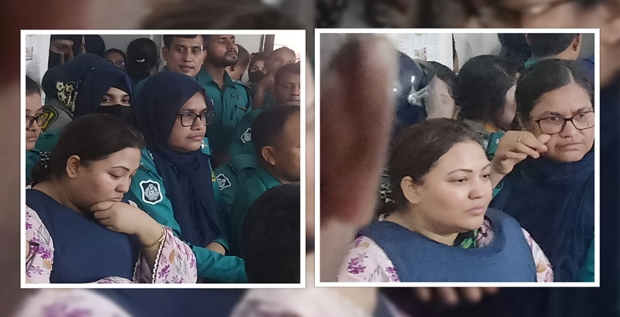 মমতাজকে আদালতে তোলার সময় ‘ফাইট্টা যায়’ স্লোগান