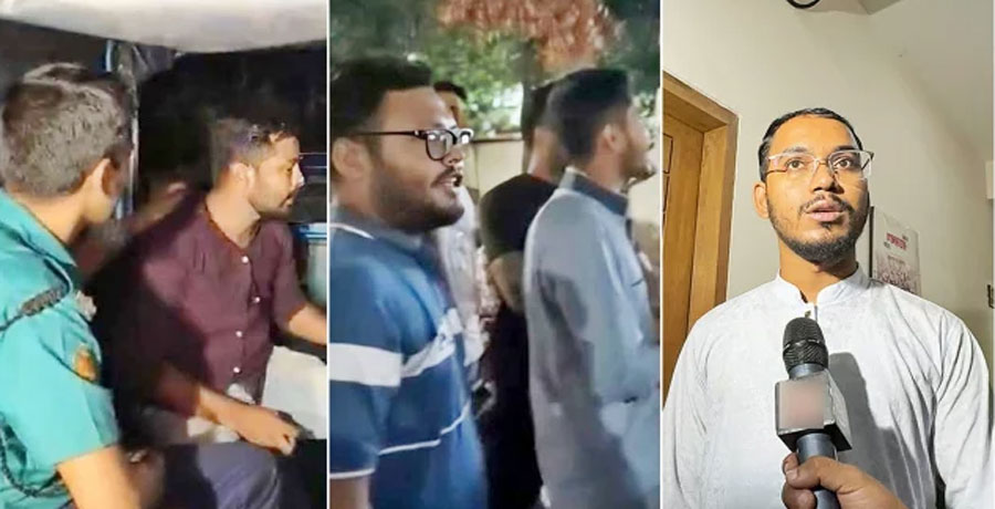  মধ্যরাতে হাক্কানীর প্রকাশকের বাসায় হুলস্থূল, ৩ নেতাকে ছাড়িয়ে নিলেন মাসুদ