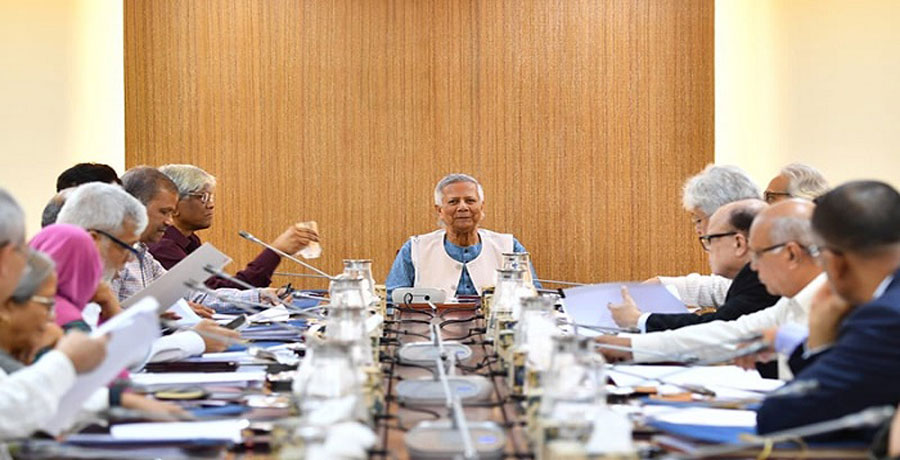 অন্তর্বর্তী সরকারের উপদেষ্টা পরিষদের বৈঠকে পাঁচ গুরুত্বপূর্ণ সিদ্ধান্ত