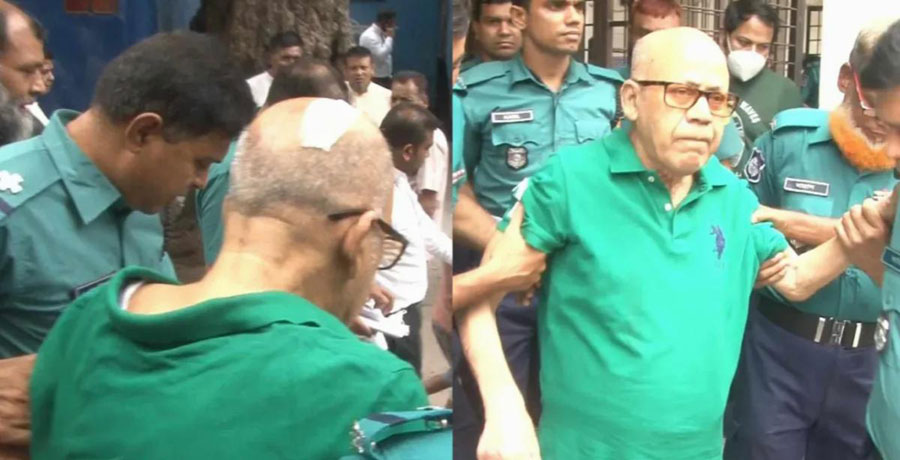 আদালতের বাথরুমে পড়ে মাথা ফাটলো কামরুল ইসলামের