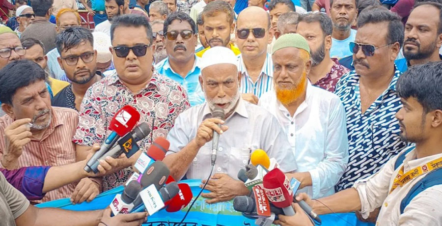  থানা ঘেরাওয়ের হুঁশিয়ারি দিলেন জাতীয় পার্টির নেতা মোস্তফা