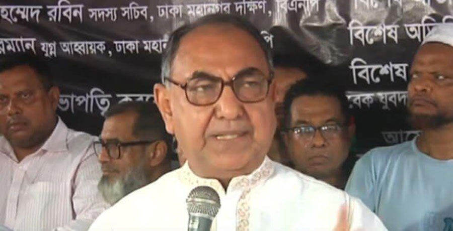 নির্বাচন নিয়ে ‘ব্ল্যাকমেইল’ করা যাবে না: মির্জা আব্বাস