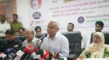  শহীদদের দলীয়করণ না করার অনুরোধ ডা. জাহিদের