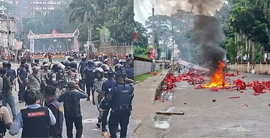 গোপালগঞ্জের ঘটনায় চার হত্যা মামলায় আসামি ৬ হাজার