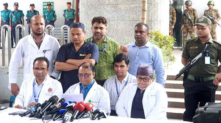 জাতীয় বান ইউনিটে দগ্ধ ৪ জন আশঙ্কাজনক : ভারপ্রাপ্ত পরিচালক