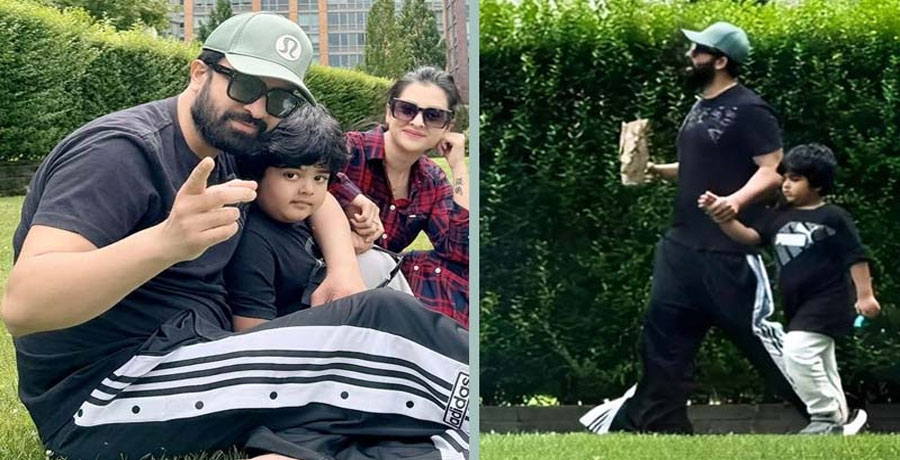 নিউইয়র্কে ছেলেকে নিয়ে ঘুরে বেড়াচ্ছেন শাকিব-বুবলী