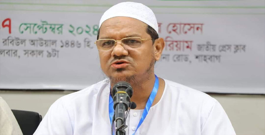 দেশে নির্বাচনে যাওয়ার মতো পরিস্থিতি নেই, দাবি চরমোনাই পীরের