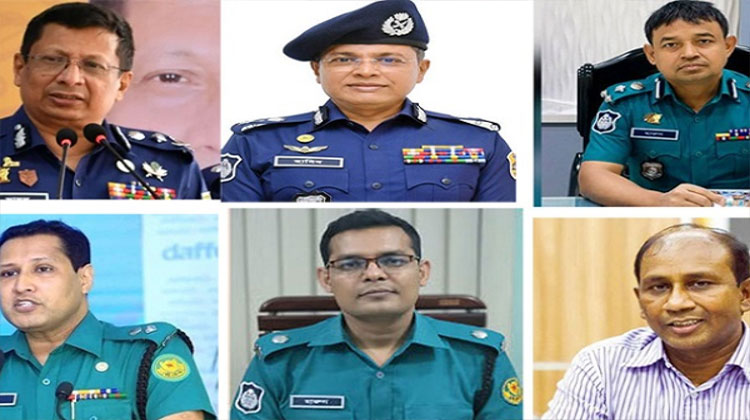 হারুন-বিপ্লবসহ পলাতক ৪০ পুলিশের পদক প্রত্যাহার
