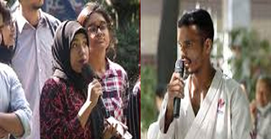 অনুমতি ছাড়া নারী শিক্ষার্থীর ছবি তোলায় তোপের মুখে শিবিরের প্রার্থী