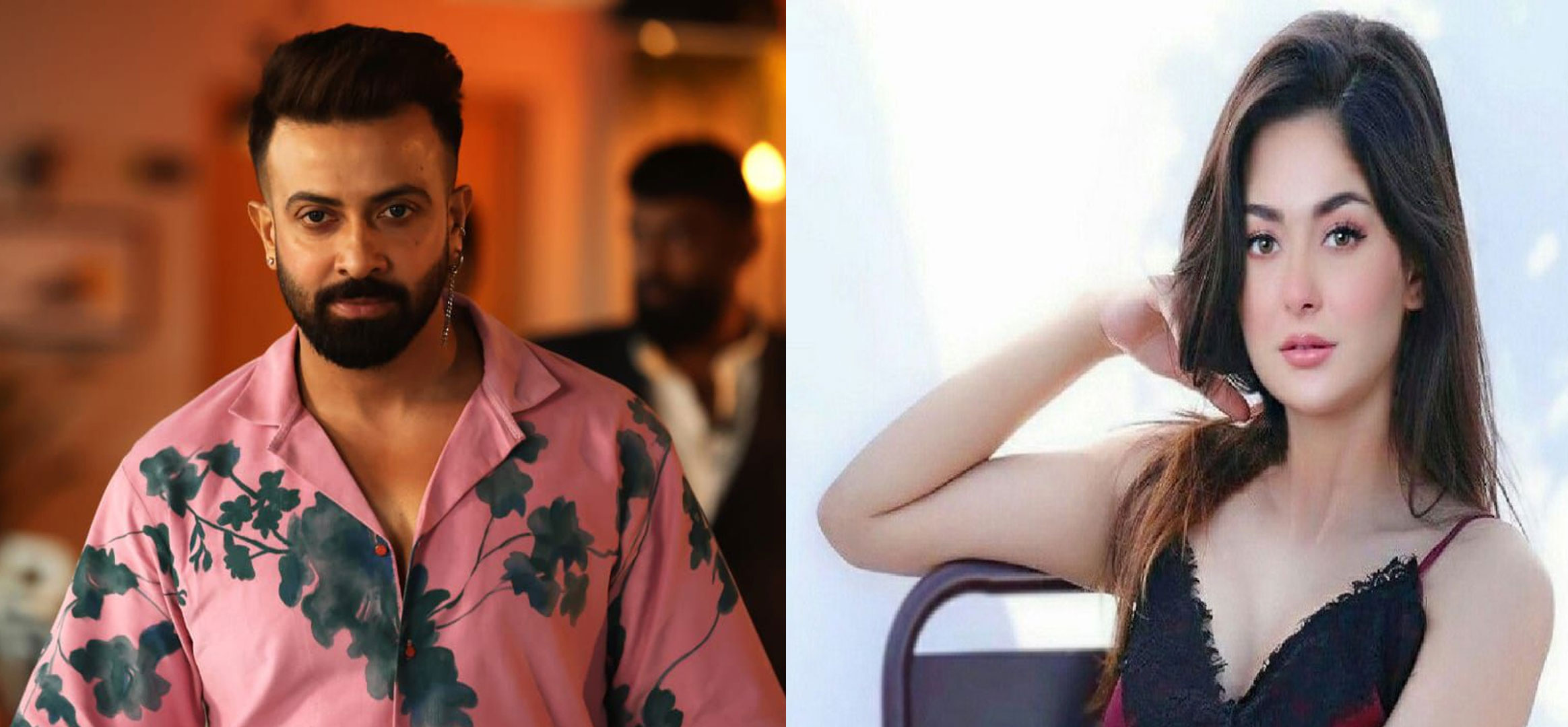 শাকিবের ছবিতে নায়িকা পাকিস্তানি তারকা হানিয়া আমির