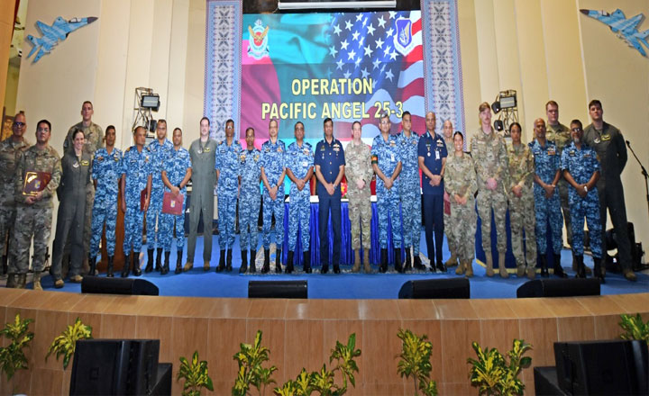 বিমান বাহিনী ও যুক্তরাষ্ট্রের প্যাসিফিক  এয়ারফোর্সের যৌথ অনুশীলন  সমাপ্ত