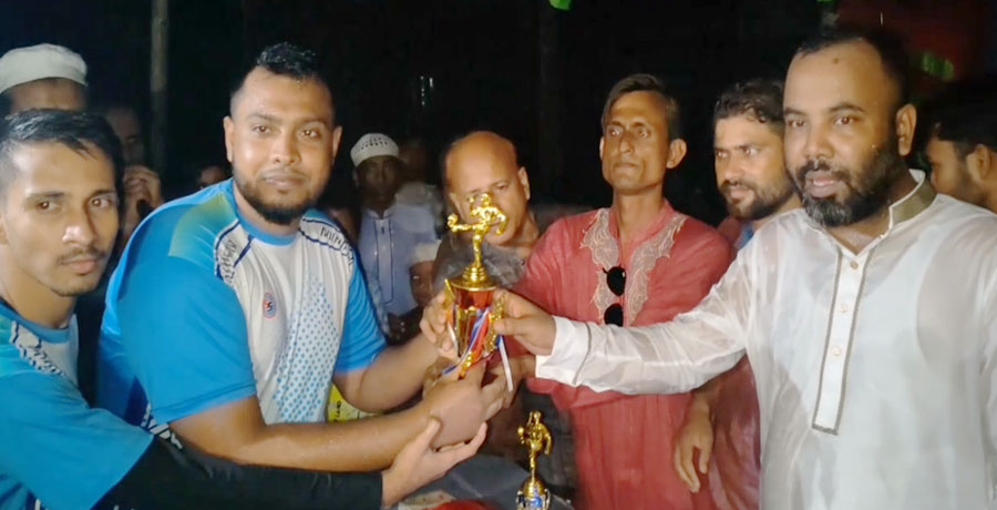 কঞ্চিপাড়া ইউনিয়ন যুবসমাজের উদ্যোগে ফুটবল টুর্নামেন্ট অনুষ্ঠিত