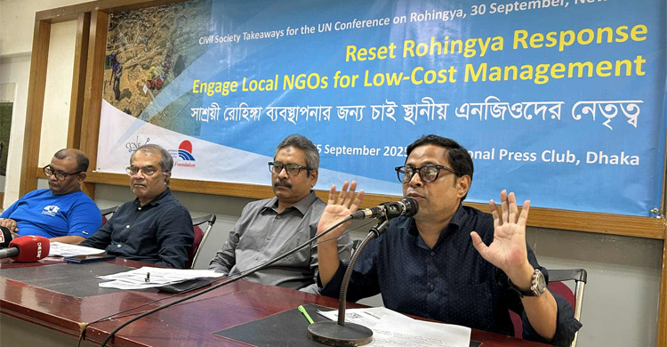 রোহিঙ্গাদের স্থানীয় এনজিওগুলোকে যুক্ত করার দাবি