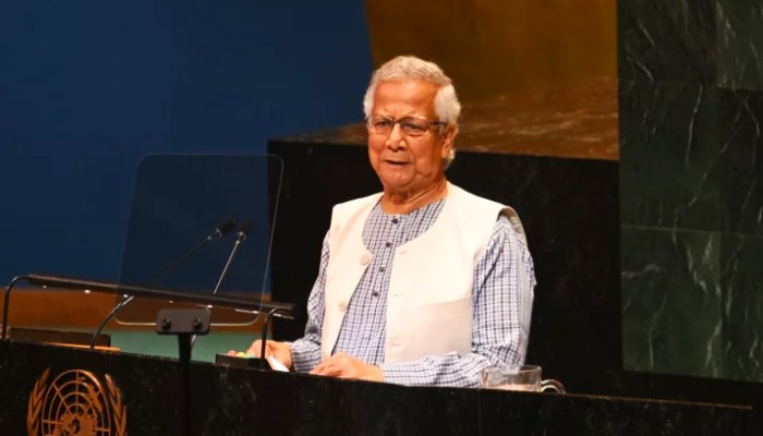 স্বাধীন ফিলিস্তিনকে স্বীকৃতির আহ্বান ড. ইউনূসের