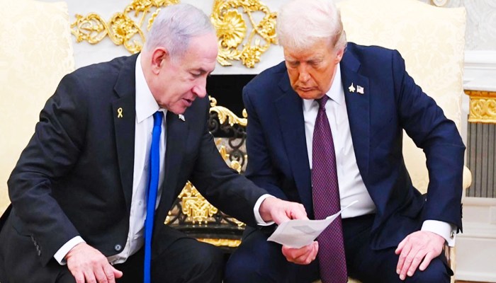 গাজা যুদ্ধ থামাতে ট্রাম্পের ২০ দফা শান্তি পরিকল্পনা ঘোষণা