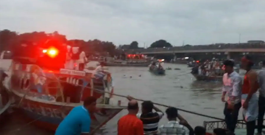 প্রতিমা বিসর্জনে নদীতে নিখোঁজ ৩ শিশু 