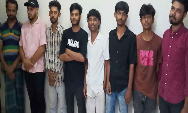 রাজধানীর ধানমন্ডিতে বিশেষ অভিযানে গ্রেপ্তার ১০