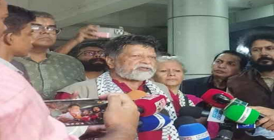 ফিলিস্তিন মুক্ত না হওয়া পর্যন্ত সংগ্রাম থামবে না: শহিদুল আলম