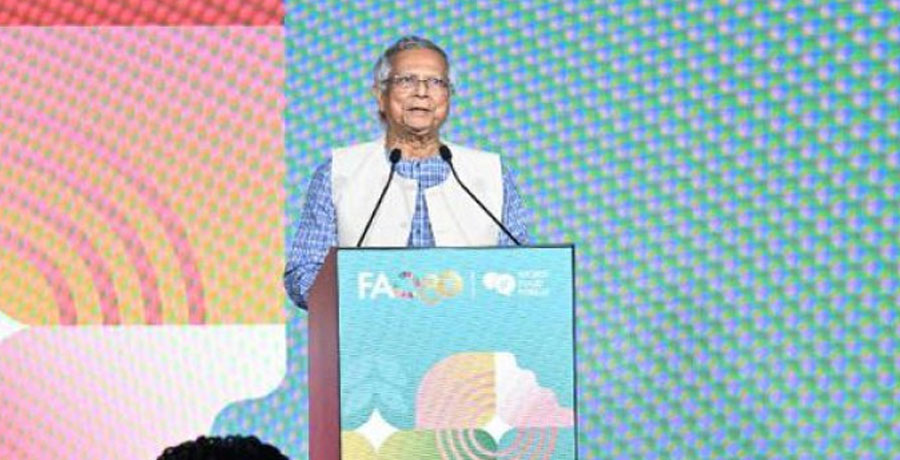 ক্ষুধামুক্ত বিশ্বের জন্য যুদ্ধ বন্ধ করুন: প্রধান উপদেষ্টা