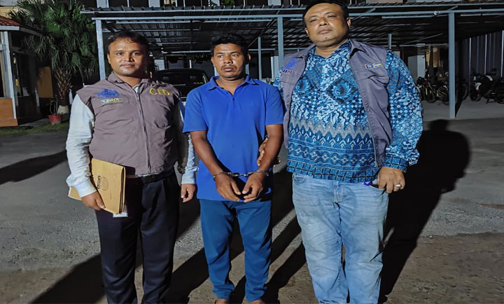 অবশেষে  হত্যা মামলার পলাতক আসামী রুহুল গ্রেফতার 