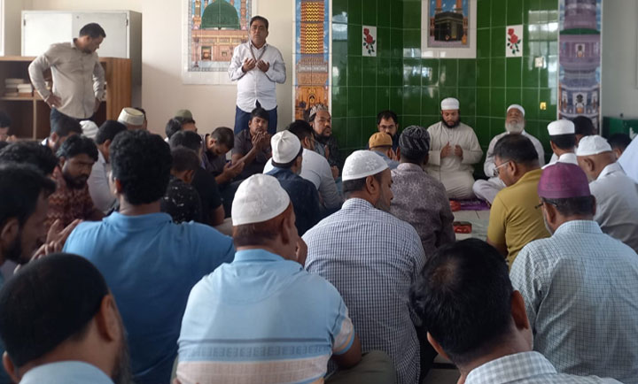  ডিএসসিসির প্রকৌশলী কিবরিয়ার পিতার আত্মার শান্তি কামনায় দোয়া অনুষ্ঠান