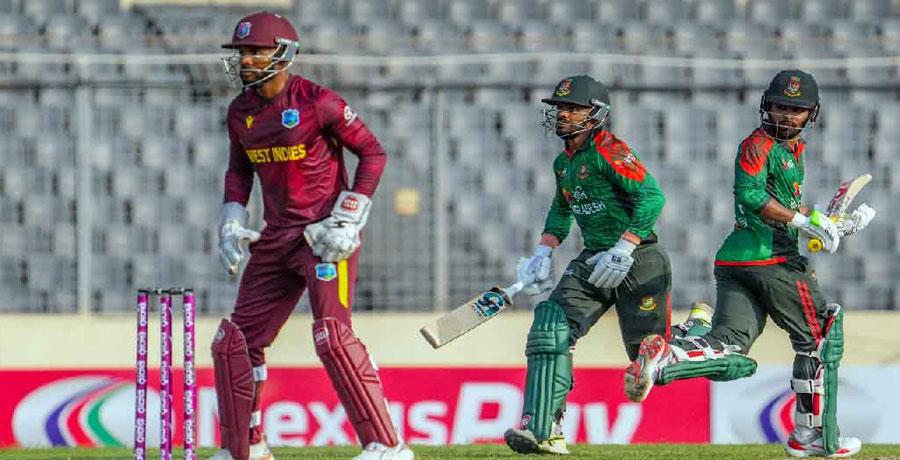 ওয়েস্ট ইন্ডিজের সামনে ২০৮ রানের লক্ষ্য স্থির করল বাংলাদেশ