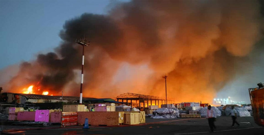 বিমানবন্দর অগ্নিকাণ্ডে ১২ হাজার কোটি টাকার ক্ষয়ক্ষতি দাবি ইএবির