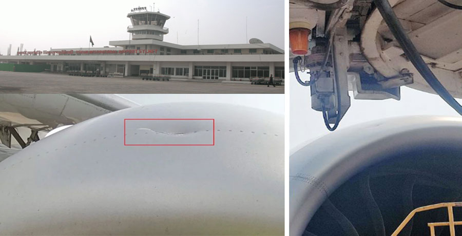 লন্ডনগামী বিমানের বোর্ডিং ব্রিজে ধাক্কা, ওসমানী বিমানবন্দরে ফ্লাইট বিলম্ব