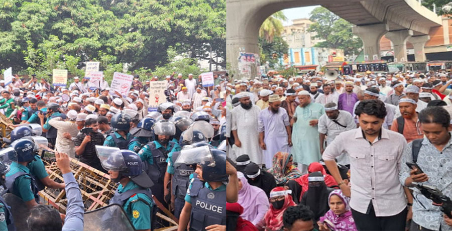 আন্দোলনে উত্তাল শিক্ষকরা, দুই উপদেষ্টার পদত্যাগ দাবি