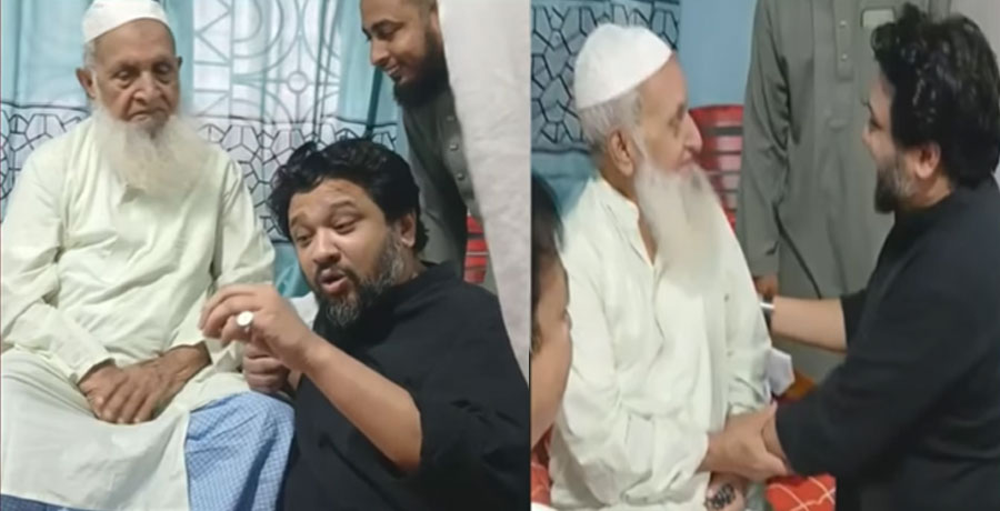 হেফাজত আমিরের সঙ্গে দেখা করে দোয়া নিলেন হুম্মাম কাদের