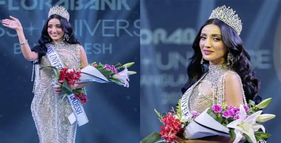 মিস ইউনিভার্সে ইতিহাস গড়লেন মিথিলা, দ্বিতীয় স্থান অর্জন