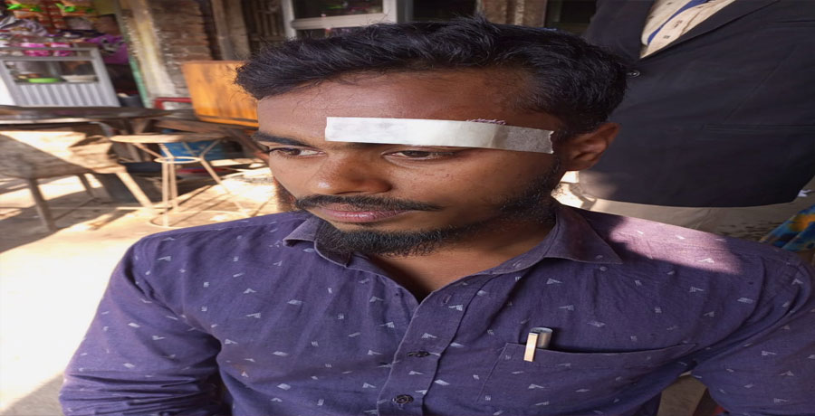 সাংবাদিকের তথ্য সংগ্রহের কাজে হামলা