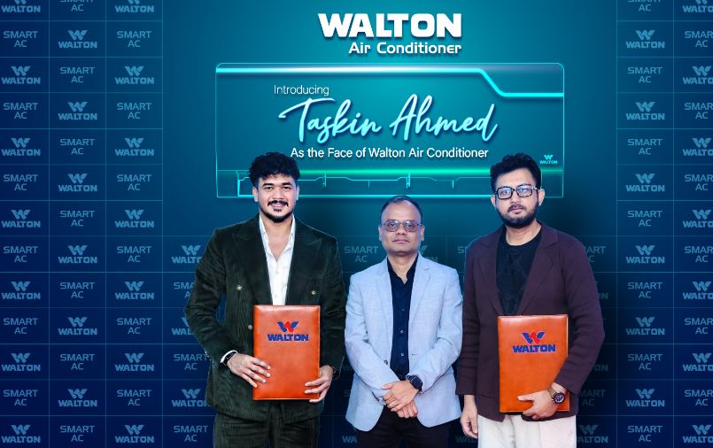 ওয়ালটনের সঙ্গে যুক্ত হলেন নাম্বার ওয়ান পেসার তাসকিন আহমেদ