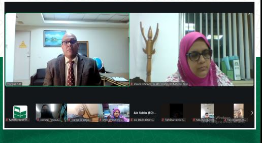 ন্যাশনাল ব্যাংক ট্রেনিং ইনস্টিটিউট ও যৌথ উদ্যোগে ভার্চুয়াল প্ল্যাটফর্মে  শীর্ষক কর্মশালা অনুষ্ঠিত